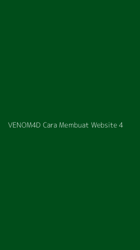 Tampilan Antarmuka Aplikasi Venom4d Cara Membuat Website - 4