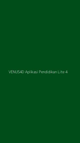 Tampilan Antarmuka Aplikasi Venus4d Aplikasi Pendidikan Lite - 4