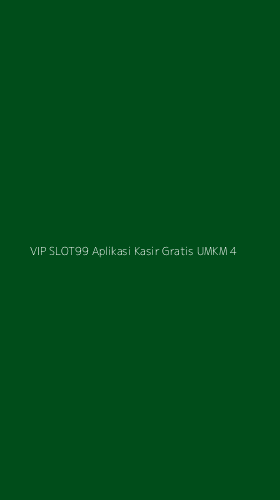 Tampilan Antarmuka Aplikasi Vip Slot99 Aplikasi Kasir Gratis Umkm - 4