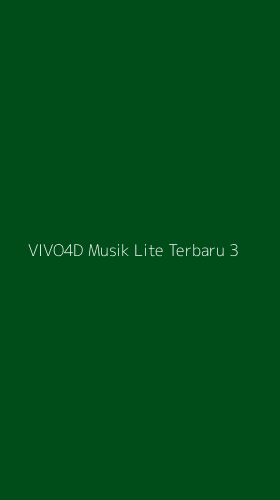 Tampilan Antarmuka Aplikasi Vivo4d Musik Lite Terbaru - 3