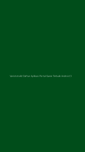 Tampilan Antarmuka Aplikasi Variototo4d Daftar Aplikasi Portal Game Terbaik Android - 3