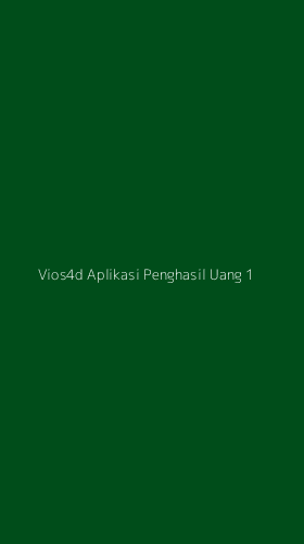 Tampilan Antarmuka Aplikasi Vios4d Aplikasi Penghasil Uang - 1
