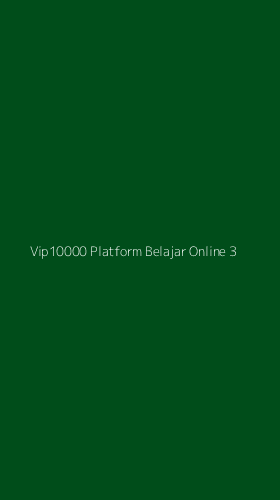 Tampilan Antarmuka Aplikasi Vip10000 Platform Belajar Online - 3