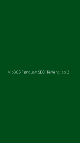 Tampilan Antarmuka Aplikasi Vip303 Panduan Seo Terlengkap - 3