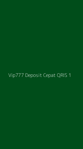 Tampilan Antarmuka Aplikasi Vip777 Deposit Cepat Qris - 1