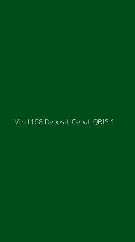 Tampilan Antarmuka Aplikasi Viral168 Deposit Cepat Qris - 1