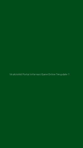 Tampilan Antarmuka Aplikasi Viralslot4d Portal Informasi Game Online Terupdate - 1