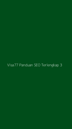 Tampilan Antarmuka Aplikasi Visa77 Panduan Seo Terlengkap - 3