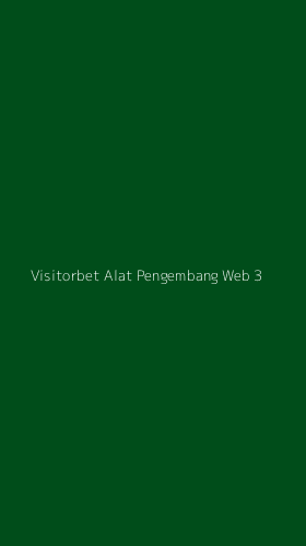 Tampilan Antarmuka Aplikasi Visitorbet Alat Pengembang Web - 3