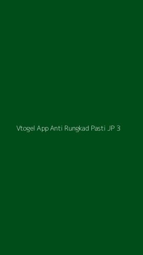 Tampilan Antarmuka Aplikasi Vtogel App Anti Rungkad Pasti Jp - 3
