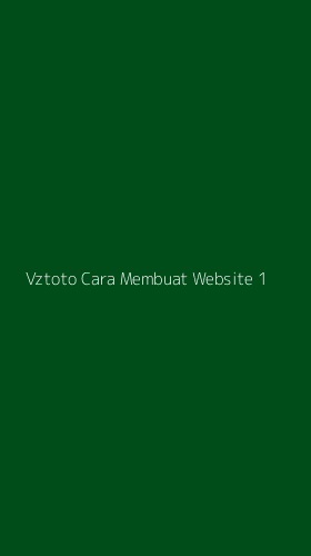 Tampilan Antarmuka Aplikasi Vztoto Cara Membuat Website - 1