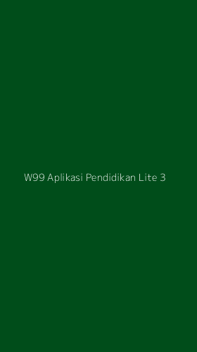 Tampilan Antarmuka Aplikasi W99 Aplikasi Pendidikan Lite - 3
