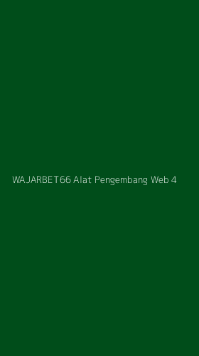 Tampilan Antarmuka Aplikasi Wajarbet66 Alat Pengembang Web - 4