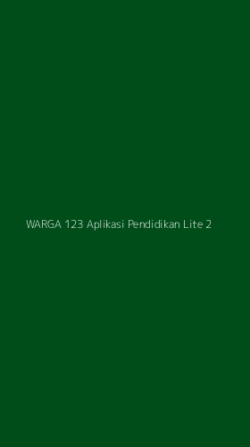 Tampilan Antarmuka Aplikasi Warga 123 Aplikasi Pendidikan Lite - 2