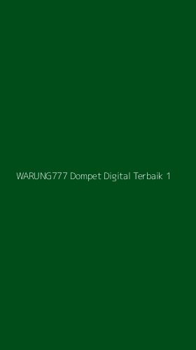 Tampilan Antarmuka Aplikasi Warung777 Dompet Digital Terbaik - 1