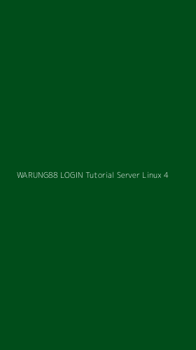 Tampilan Antarmuka Aplikasi Warung88 Login Tutorial Server Linux - 4