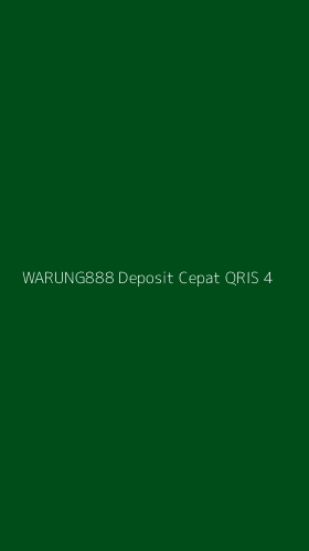 Tampilan Antarmuka Aplikasi Warung888 Deposit Cepat Qris - 4