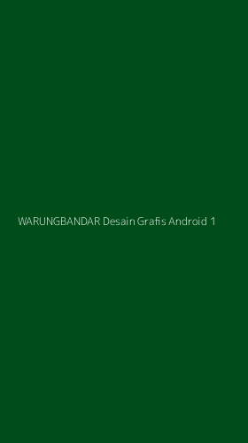 Tampilan Antarmuka Aplikasi Warungbandar Desain Grafis Android - 1