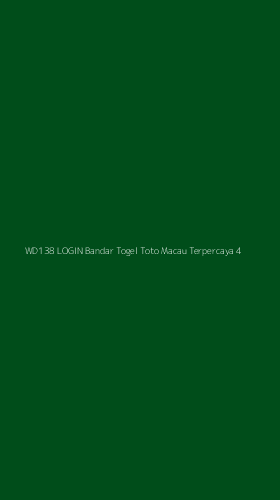 Tampilan Antarmuka Aplikasi Wd138 Login Bandar Togel Toto Macau Terpercaya - 4
