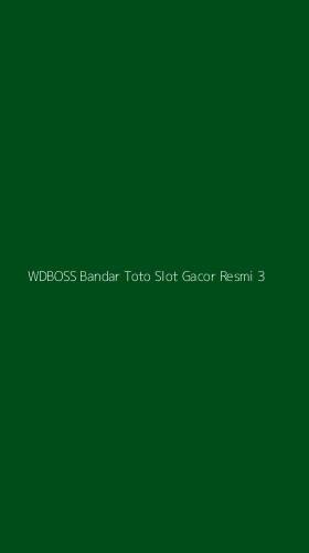 Tampilan Antarmuka Aplikasi Wdboss Bandar Toto Slot Gacor Resmi - 3