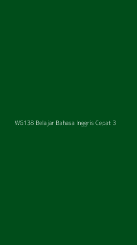 Tampilan Antarmuka Aplikasi Wg138 Belajar Bahasa Inggris Cepat - 3
