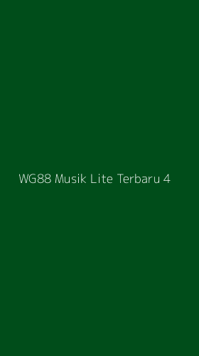 Tampilan Antarmuka Aplikasi Wg88 Musik Lite Terbaru - 4