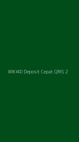 Tampilan Antarmuka Aplikasi Wiki4d Deposit Cepat Qris - 2