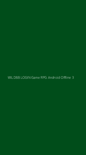 Tampilan Antarmuka Aplikasi Wild88 Login Game Rpg Android Offline - 3