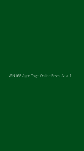 Tampilan Antarmuka Aplikasi Win168 Agen Togel Online Resmi Asia - 1