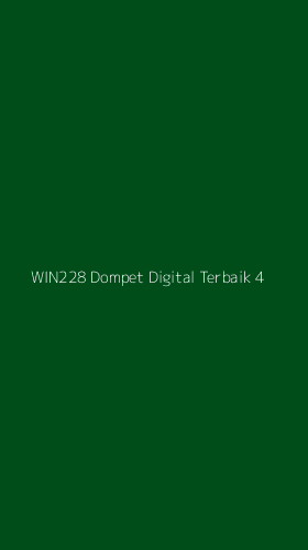 Tampilan Antarmuka Aplikasi Win228 Dompet Digital Terbaik - 4