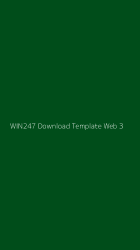 Tampilan Antarmuka Aplikasi Win247 Download Template Web - 3