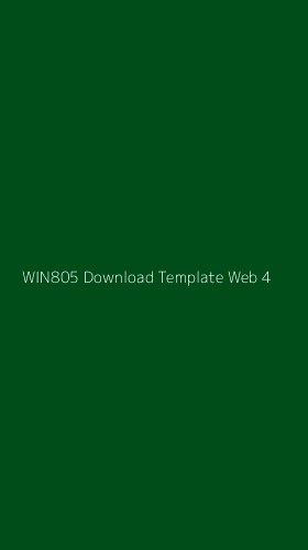 Tampilan Antarmuka Aplikasi Win805 Download Template Web - 4