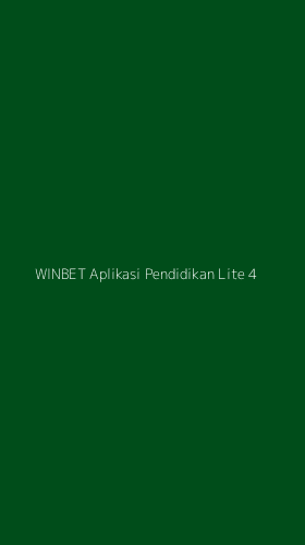 Tampilan Antarmuka Aplikasi Winbet Aplikasi Pendidikan Lite - 4