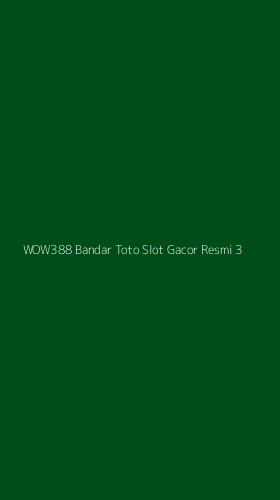 Tampilan Antarmuka Aplikasi Wow388 Bandar Toto Slot Gacor Resmi - 3