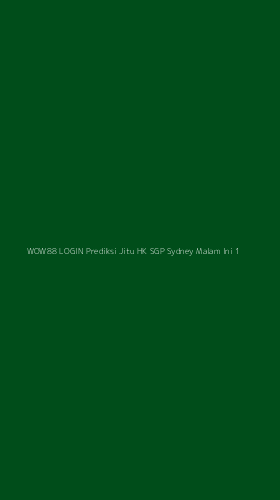 Tampilan Antarmuka Aplikasi Wow88 Login Prediksi Jitu Hk Sgp Sydney Malam Ini - 1