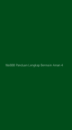 Tampilan Antarmuka Aplikasi Wa888 Panduan Lengkap Bermain Aman - 4