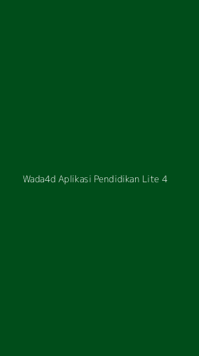 Tampilan Antarmuka Aplikasi Wada4d Aplikasi Pendidikan Lite - 4
