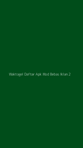 Tampilan Antarmuka Aplikasi Waktogel Daftar Apk Mod Bebas Iklan - 2