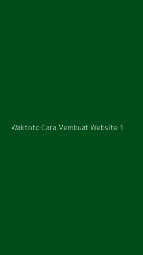 Tampilan Antarmuka Aplikasi Waktoto Cara Membuat Website - 1