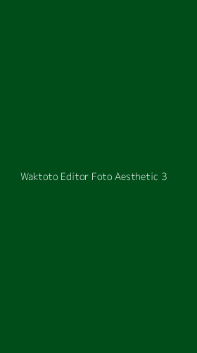 Tampilan Antarmuka Aplikasi Waktoto Editor Foto Aesthetic - 3
