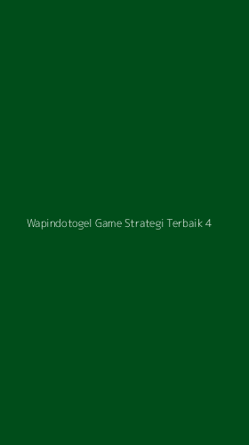 Tampilan Antarmuka Aplikasi Wapindotogel Game Strategi Terbaik - 4