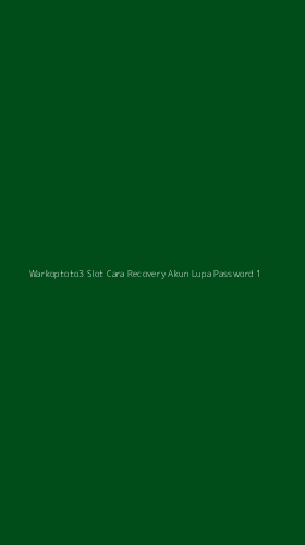 Tampilan Antarmuka Aplikasi Warkoptoto3 Slot Cara Recovery Akun Lupa Password - 1