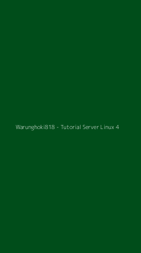 Tampilan Antarmuka Aplikasi Warunghoki818 - Tutorial Server Linux - 4