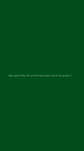 Tampilan Antarmuka Aplikasi Warungtoto Rtp Portal Informasi Game Online Terupdate - 4