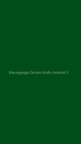 Tampilan Antarmuka Aplikasi Warungvegas Desain Grafis Android - 3