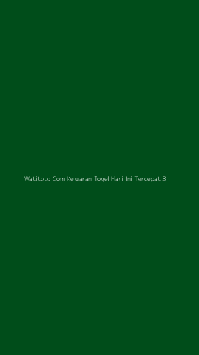 Tampilan Antarmuka Aplikasi Watitoto Com Keluaran Togel Hari Ini Tercepat - 3