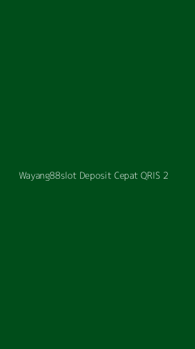 Tampilan Antarmuka Aplikasi Wayang88slot Deposit Cepat Qris - 2