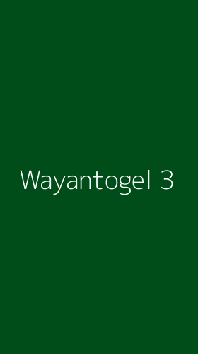 Tampilan Antarmuka Aplikasi Wayantogel - 3