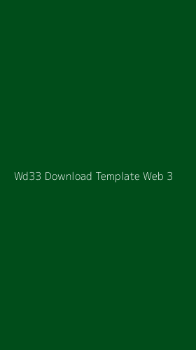 Tampilan Antarmuka Aplikasi Wd33 Download Template Web - 3