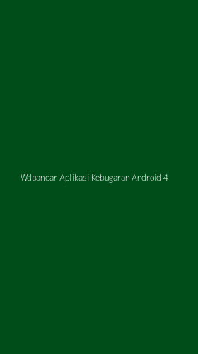 Tampilan Antarmuka Aplikasi Wdbandar Aplikasi Kebugaran Android - 4